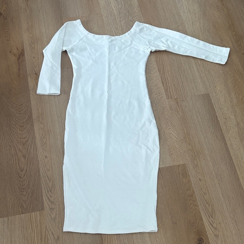 Elegant White Women's Dress by Lakefield